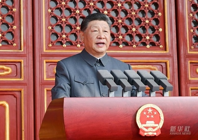 习近平：在纪念中国人民抗日战争暨世界反法西斯战争胜利80周年大会上的讲话